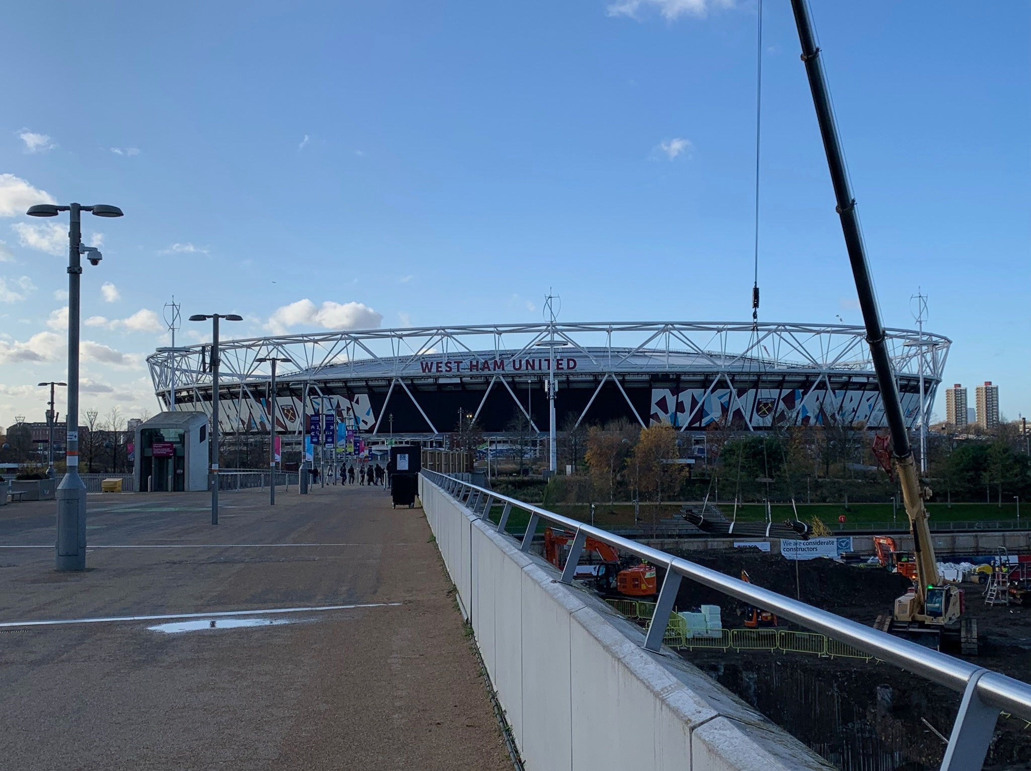 West Ham stadium at Olympic Park